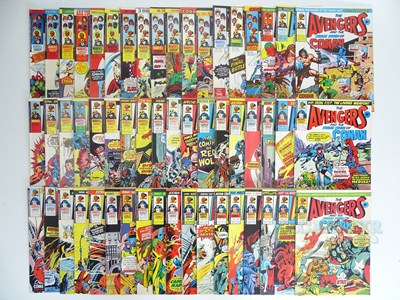 Lot 128 - THE AVENGERS and THE SAVAGE SWORD OF CONAN (54...