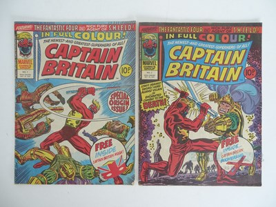 Lot 168 - CAPTAIN BRITAIN (2 in Lot) - (1976 - MARVEL...