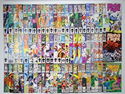 Lot 47 - ALPHA FLIGHT LOT (123 in LOT) - (MARVEL) -...
