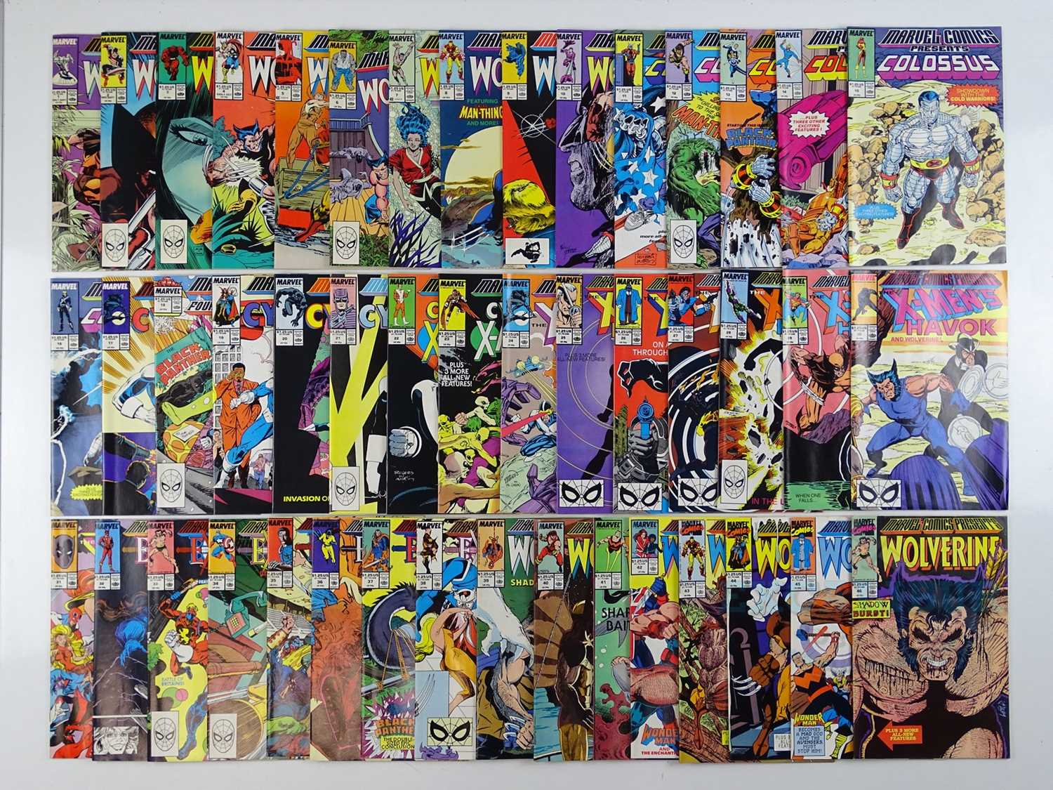 Lot 5 - MARVEL COMICS PRESENTS (46 in Lot) -...