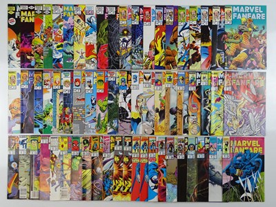 Lot 6 - MARVEL FANFARE (62 in Lot) - (1982/1991 -...