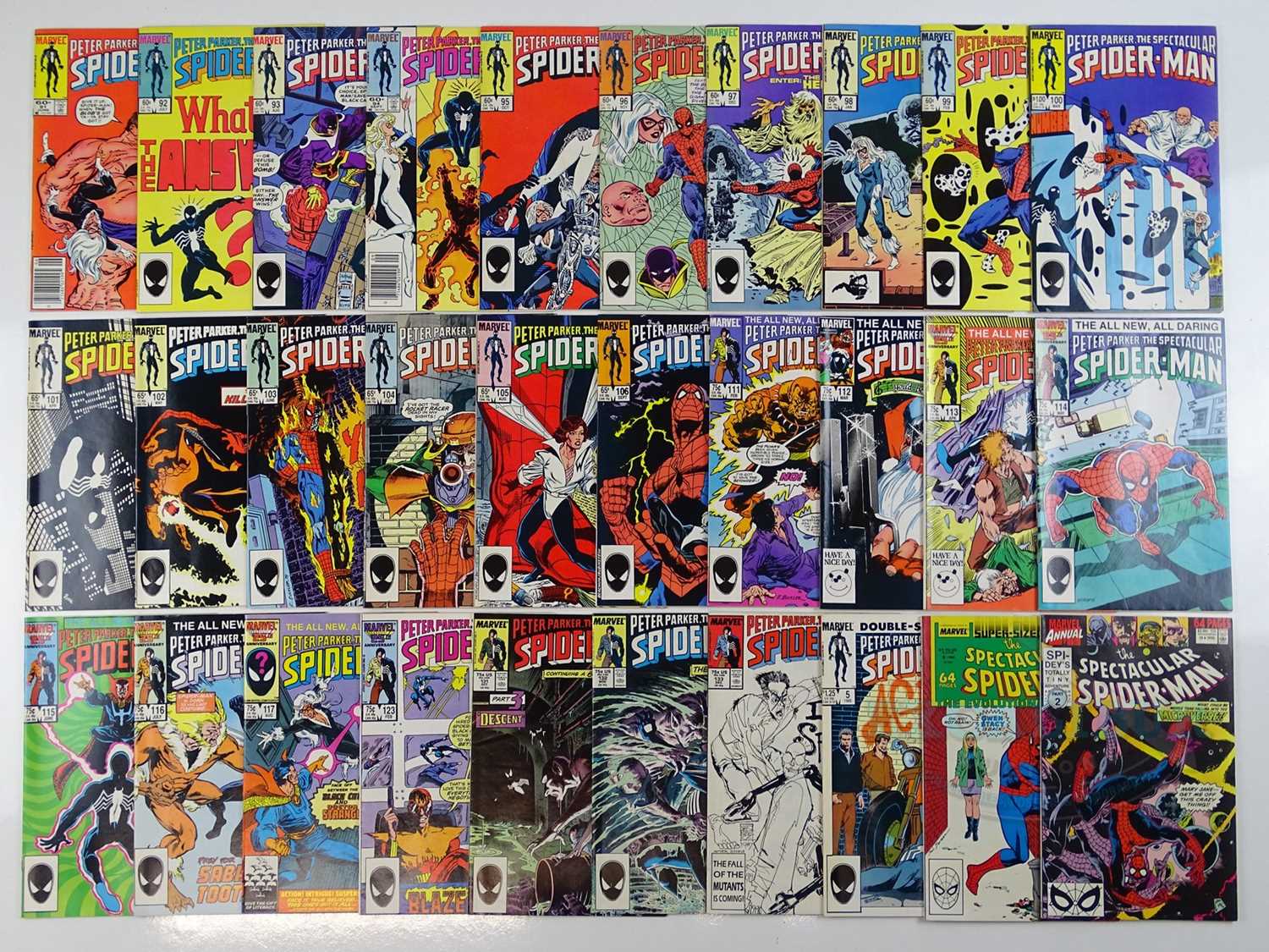 Lot 9 - PETER PARKER, THE SPECTACULAR SPIDER-MAN (30...