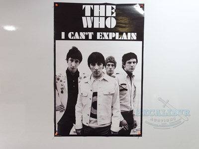 Lot 14 - A group of 4 music posters comprising THE WHO '...
