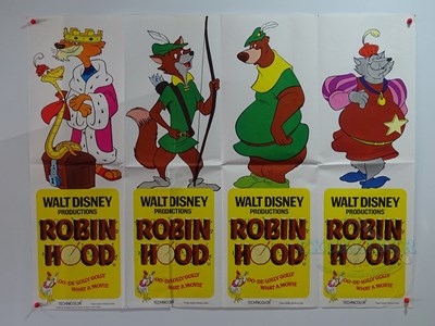 Lot 204 - WALT DISNEY - ROBIN HOOD (1973) - A group of 4...
