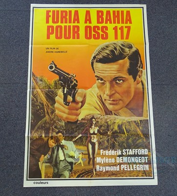 Lot 245 - A group of 5 French Grande film posters to...