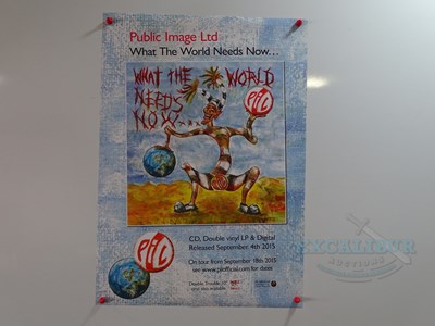 Lot 25 - A group of music promotional posters including...