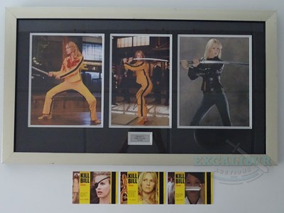 Lot 255 - KILL BILL : VOL. 1 (2003) - A framed set of...