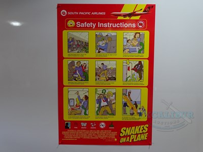 Lot 259 - SNAKES ON A PLANE (2006) - A US one sheet...