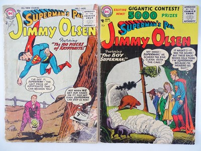 Lot 75 - SUPERMAN'S PAL JIMMY OLSEN #6 & 14 - (2 in...