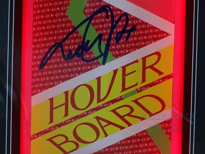 Lot 431 - BACK TO THE FUTURE II (1989) - A framed...