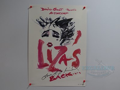 Lot 48 - LIZA MINNELLI - A group of memorabilia...