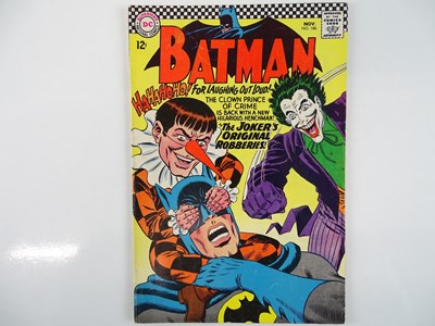 Lot 91 - BATMAN #186 - (1966 - DC) - Joker cover and...