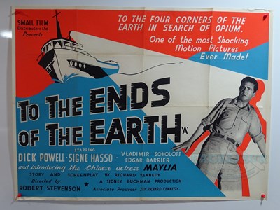 Lot 604 - TO THE ENDS OF THE EARTH (1948) - A UK Quad...