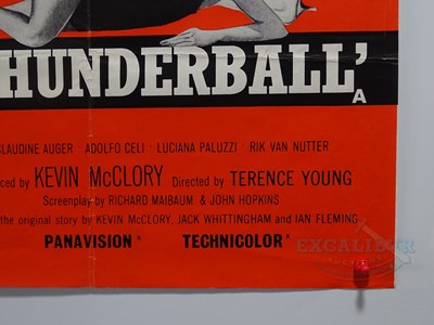 Lot 635 - JAMES BOND : DR NO/THUNDERBALL (1965) - A UK...