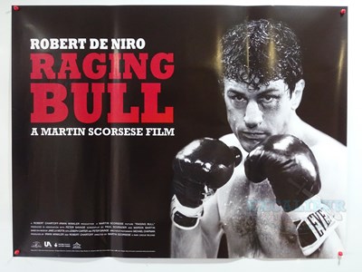 Lot 92 - RAGING BULL (1980) - A UK Quad movie poster...