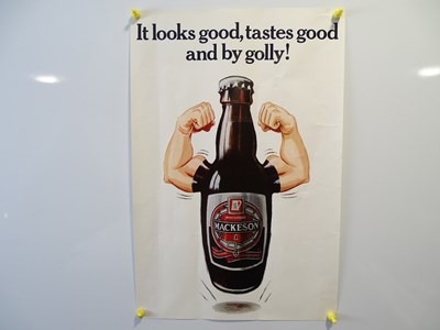 Lot 108 - MACKESON BEER: 'It looks good, tastes good and...