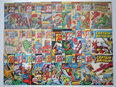 Lot 22 - CAPTAIN BRITAIN LOT (30 in Lot) - (1976/1977 -...
