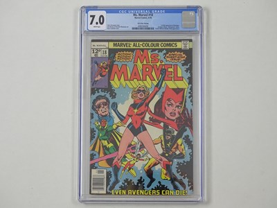 Lot 58 - MS. MARVEL #18 (1978 - MARVEL - UK Price...