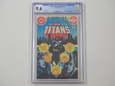 Lot 68 - NEW TEEN TITANS ANNUAL #2 (1983 - DC) - GRADED...