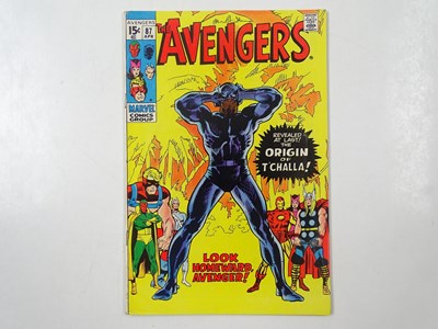 Lot 146 - AVENGERS #87 - (1971 - MARVEL) - Origin of...