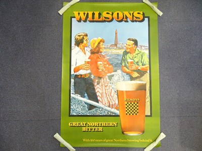 Lot 115 - WILSONS: Great Northern Bitter (101cm x 152cm)...