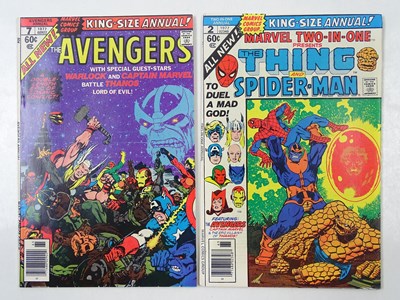 Lot 216 - AVENGERS KING-SIZE ANNUAL #7 & MARVEL...
