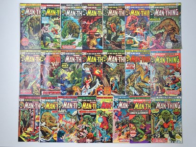 Lot 236 - MAN-THING #1 to 22 - (22 in Lot) - (1973/75 -...