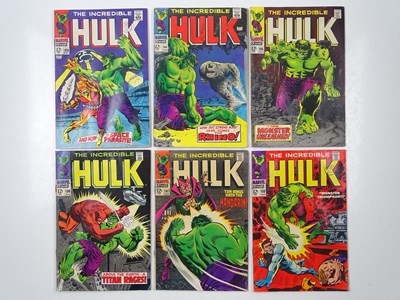 Lot 86 - INCREDIBLE HULK #103, 104, 105, 106, 107, 108...