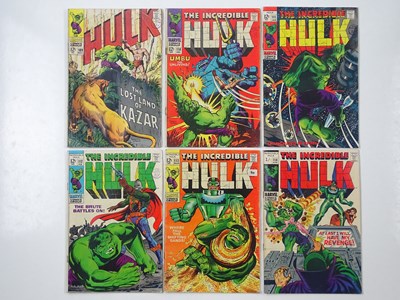 Lot 87 - INCREDIBLE HULK #109, 110, 111, 112, 113, 114...