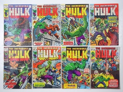 Lot 89 - INCREDIBLE HULK #121, 122, 123, 124, 125, 126,...