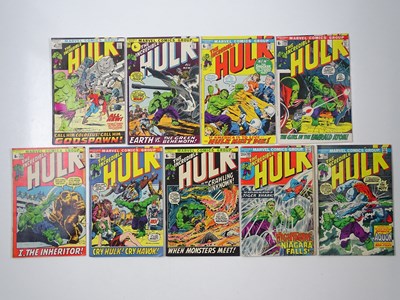 Lot 92 - INCREDIBLE HULK #145, 146, 147, 148, 149, 150,...