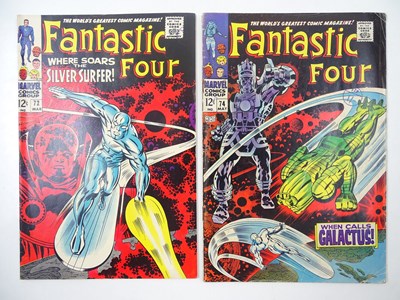 Lot 108 - FANTASTIC FOUR #72 & 74 (1968 - MARVEL - UK...