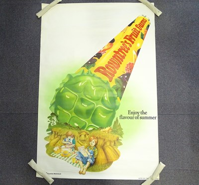 Lot 136 - ROWNTREES: 'Fruit Gums - Enjoy the flavour of...