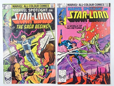 Lot 121 - MARVEL SPOTLIGHT: STAR-LORD #6 & 7 (2 in Lot) -...
