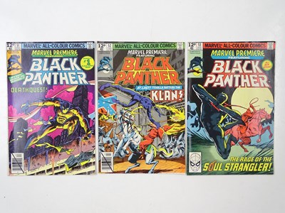 Lot 131 - MARVEL PREMIERE: BLACK PANTHER #51, 52, 53 -...