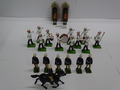 Lot 110 - A mixed group of lead soldiers by BRITAINS...