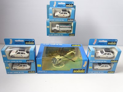 Lot 119 - A group of vintage SOLIDO models comprising...