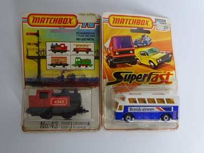 Lot 13 - A group of boxed and carded MATCHBOX Superfast...