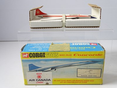 Lot 130 - A rare boxed CORGI Toys No 653 Air Canada...