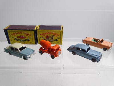Lot 140 - A group of boxed and unboxed early MOKO LESNEY...