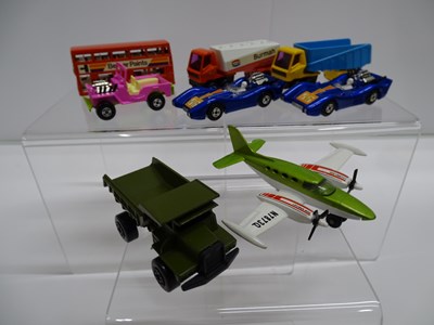 Lot 18 - A group of MATCHBOX Superfast cars comprising...