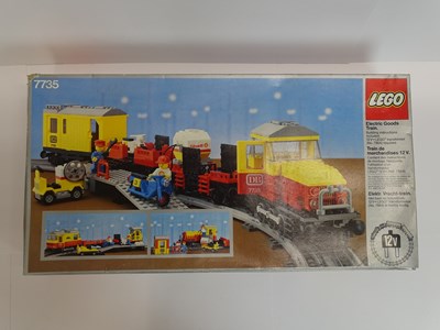 Lot 184 - A vintage LEGO 7735 Electric Goods Train set -...
