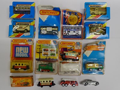 Lot 19 - A group of boxed, carded and unboxed MATCHBOX...