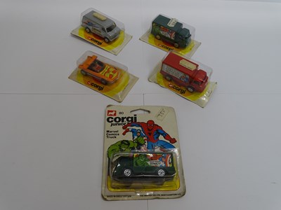 Lot 26 - A group of CORGI JUNIOR Superhero related...