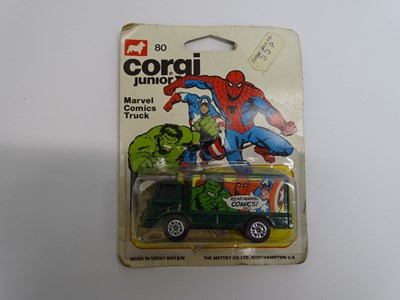 Lot 26 - A group of CORGI JUNIOR Superhero related...