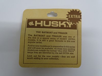 Lot 28 - A HUSKY 1403 Batboat with Batman and Robin...