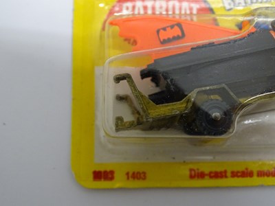 Lot 28 - A HUSKY 1403 Batboat with Batman and Robin...