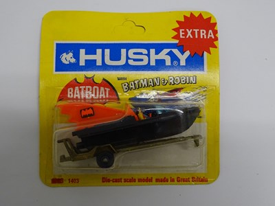Lot 29 - A HUSKY 1403 Batboat with Batman and Robin...