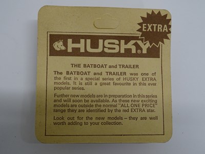 Lot 29 - A HUSKY 1403 Batboat with Batman and Robin...