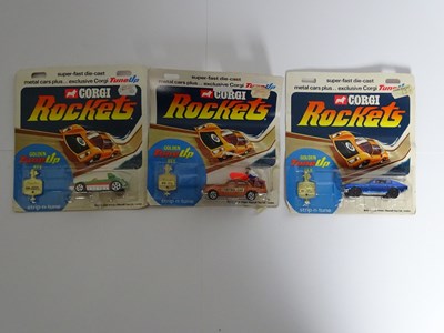 Lot 31 - A group of three CORGI ROCKETS comprising...